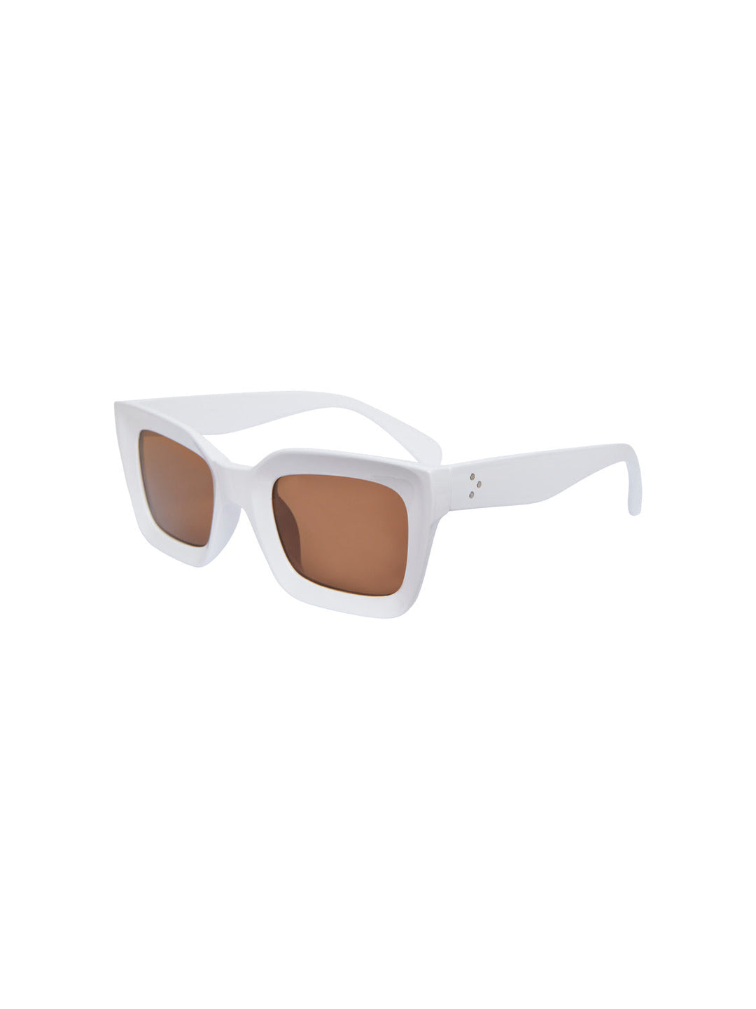 Pieces, Pcmusia Sunglasses Box, White