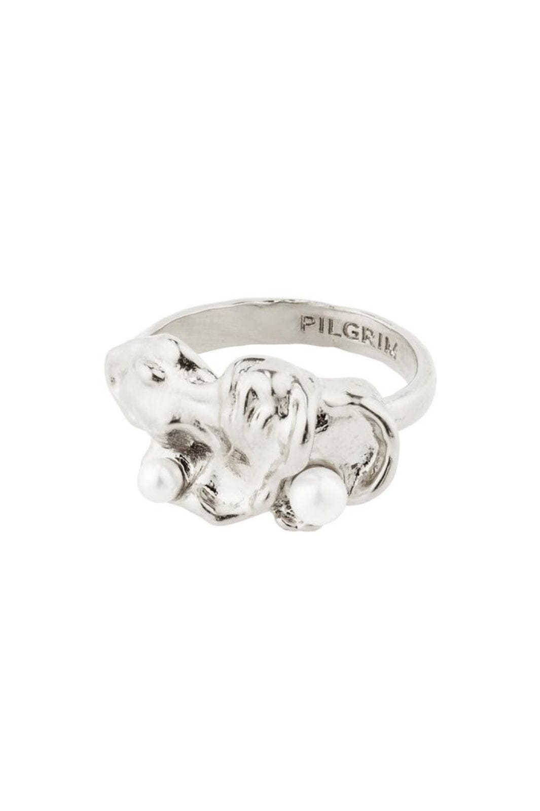 Pilgrim - Moon 102416004 - Silver Plated Ringe 