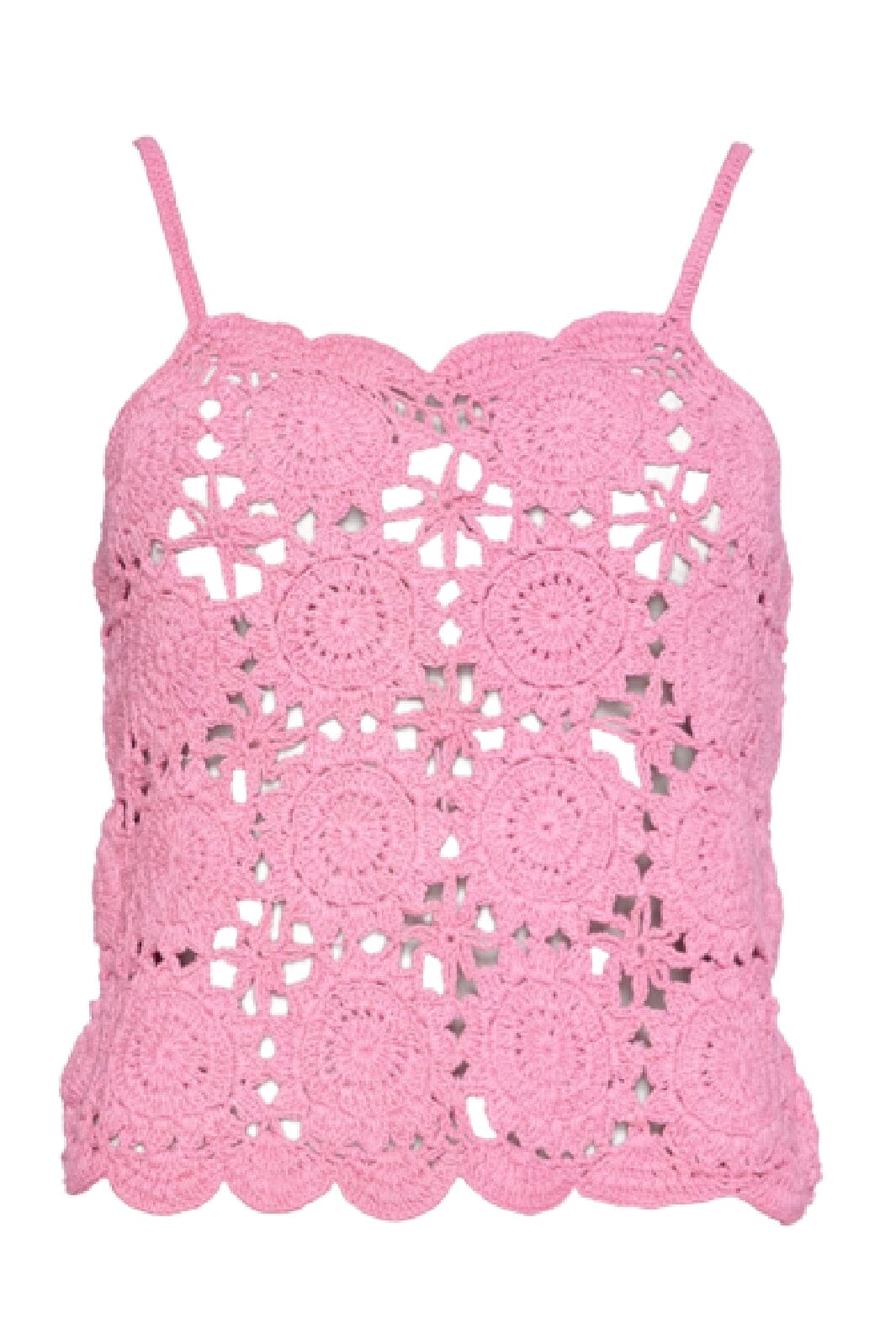 Sissel Edelbo - Faith Crochet Top - Pink Blush Toppe 