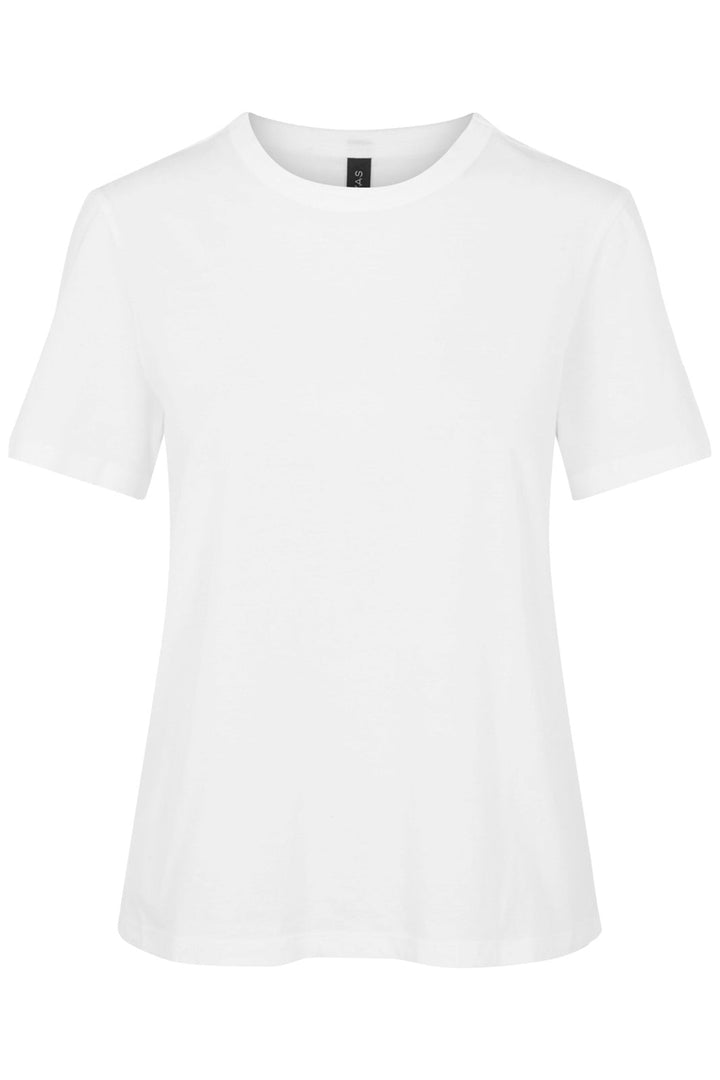 Y.A.S - YasSarita O-Neck Tee Noos - Bright White T-shirts 